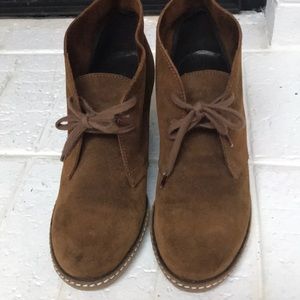 Jcrew Brown booties size 8